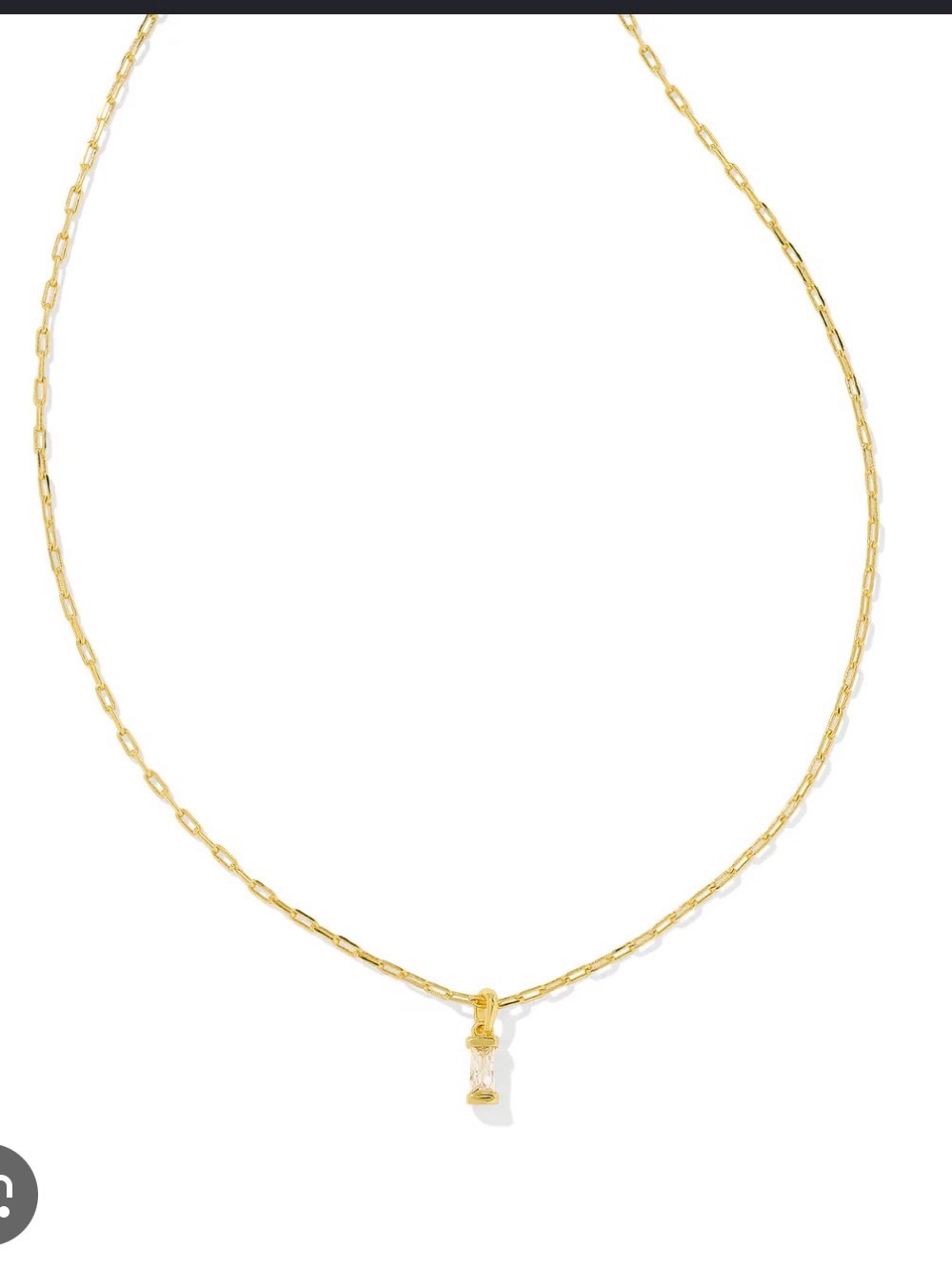 Kendra Scott Phoebe Short Pendant Necklace — NWT!